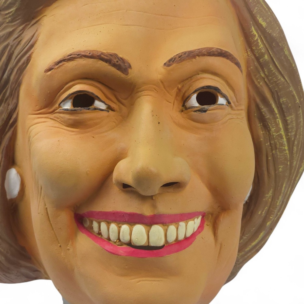 Hillary Clinton Mask 2015 Disguise Political Costume Halloween Novelty Vinyl